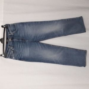 Hudson Women Denim Jeans Size 26 Straight Croppe Light Wash